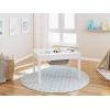 imageLarge 2 in 1 Kid Activity Table with Storage Play Table for Kids BoysGirlsWhite 322quotW x 222quotL x 20quotH Ages 3White