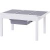 imageLarge 2 in 1 Kid Activity Table with Storage Play Table for Kids BoysGirlsWhite 322quotW x 222quotL x 20quotH Ages 3White