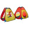 imageUTEX 8 in 1 Pop Up Children Play Tent House with 4 Tunnel 4 Tents for Boys Girls Babies and Toddlers for Indoor and Outdoor Use