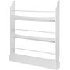 imageUTEX Kids Bookshelf 3 Tiers Book Shelf and Storage for Kids Rooms Kids Bookcase Rack Wall for BedroomStudy Living RoomWhiteWhite