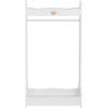 imageUTEX Kids Dress Up Storage Kids Costume Organizer Center Open Hanging Armoire Closet Kids Armoire with Rack for Toddler 3 Age White