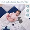 imageUTEX Baby Play Mat for Floor 59 x71 Playpen Mat 15quot Thick Cushioned Play Mat for Baby and Infants NonSlip ampamp Machine Washable59 X 71
