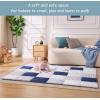 imageUTEX Baby Play Mat for Floor 59 x71 Playpen Mat 15quot Thick Cushioned Play Mat for Baby and Infants NonSlip ampamp Machine Washable59 X 71