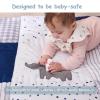 imageUTEX Baby Play Mat for Floor 59 x71 Playpen Mat 15quot Thick Cushioned Play Mat for Baby and Infants NonSlip ampamp Machine Washable59 X 71