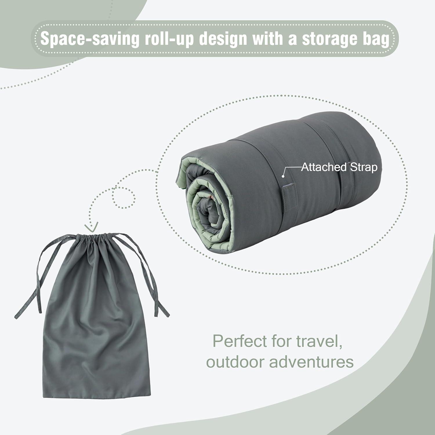 imageUTEX Baby Activity Mat Baby Play Gym Mat with 9 Sensory Toys Tummy Time Mat for Motor Skills ampamp Sensory Development Newborn Essentials GiftGreen Forest