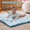 imageUTEX Baby Activity Mat Baby Play Gym Mat with 9 Sensory Toys Tummy Time Mat for Motor Skills ampamp Sensory Development Newborn Essentials GiftBlue Ocean